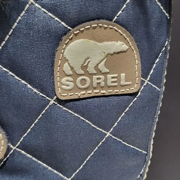Sorel Women's Quilted Winter Snow Boots With Faux Fur